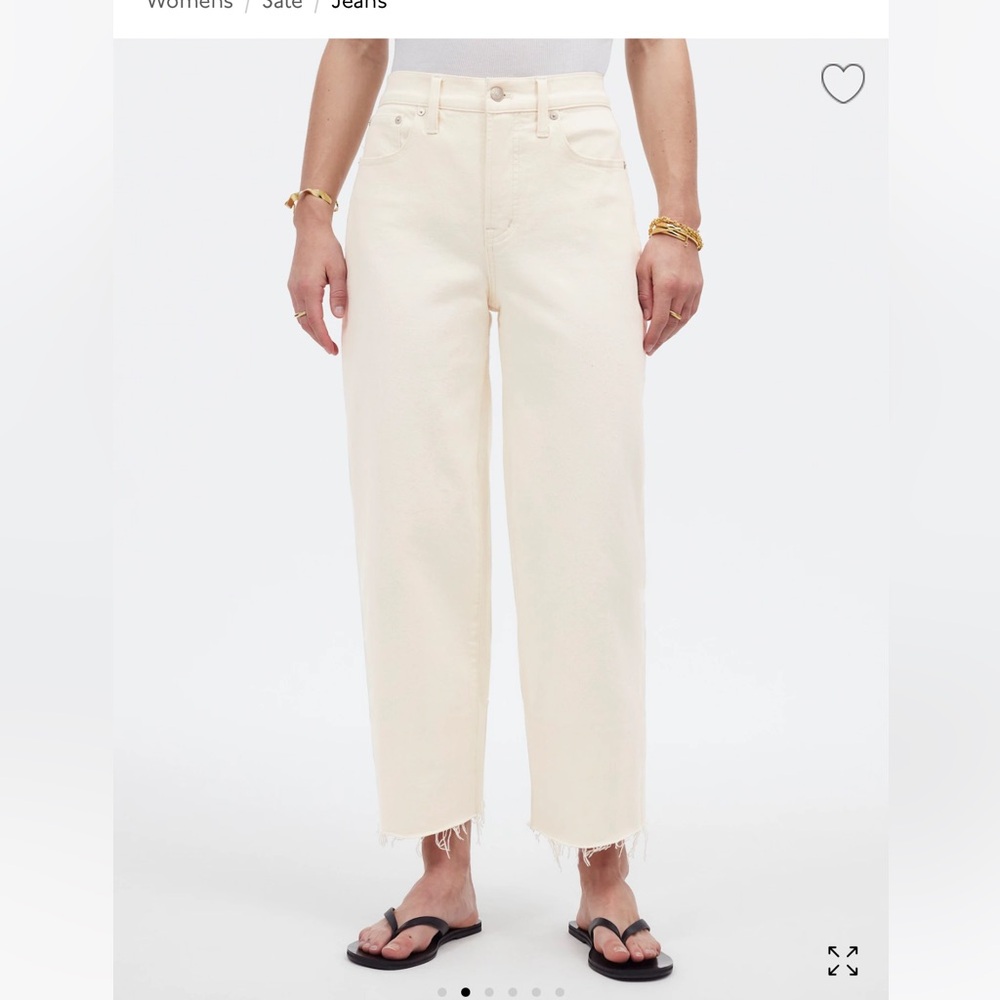 Madewell The Perfect Vintage Wide-Leg Crop Jean